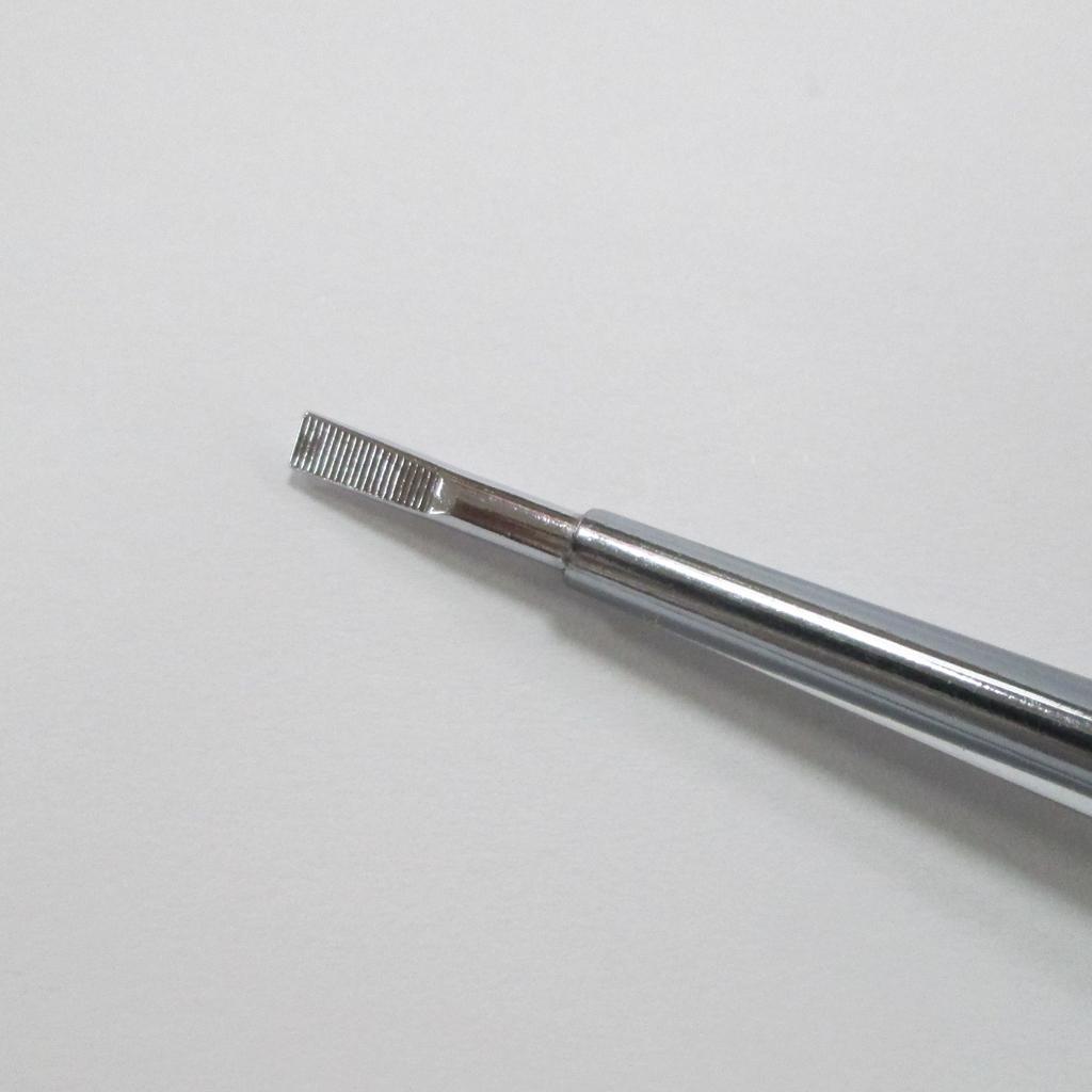 2-3pack Clear Plastic Nonslip Handle Slotted Tip Voltage Test Pencil AC 100-500V