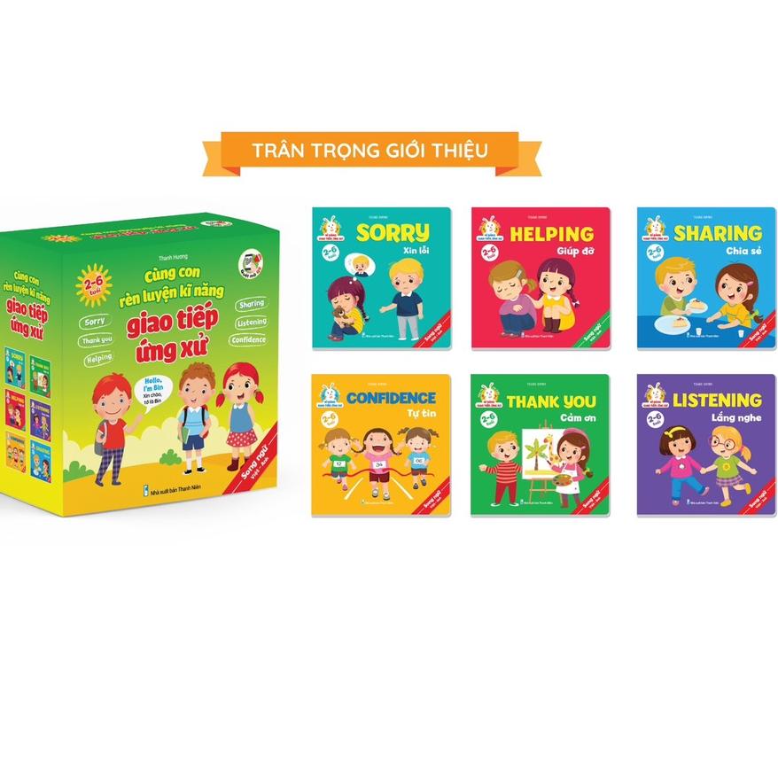Bộ Sách Bìa Cứng Từ Điển Thư Viện Hình Ảnh Đầu Tiên Cho Bé My First Picture Books - Song Ngữ