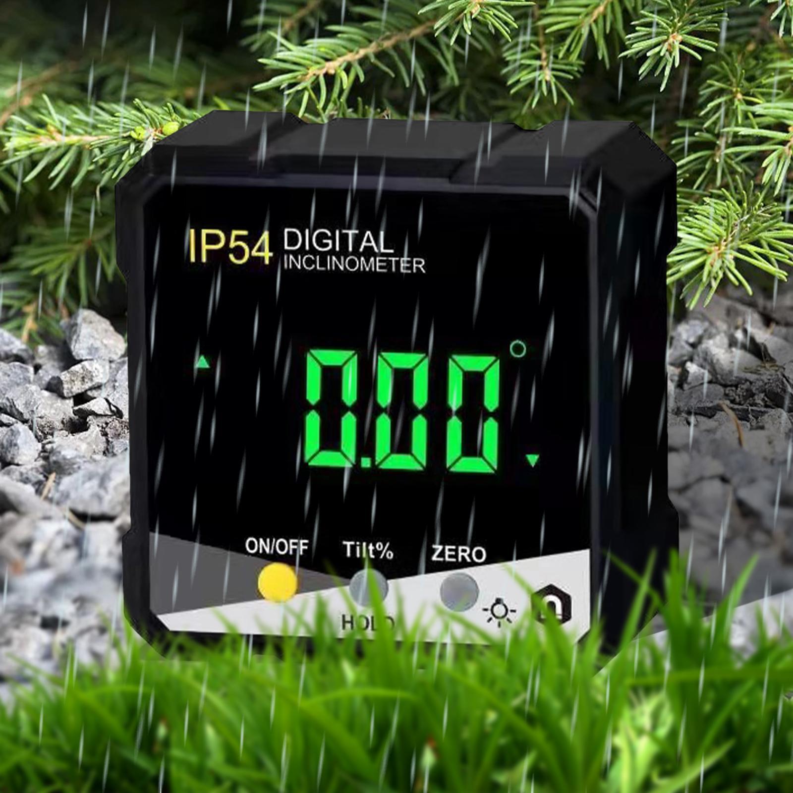 Portable Angle Finder High Precise with Magnetic Digital Inclinometer for Plumbers Carpenters