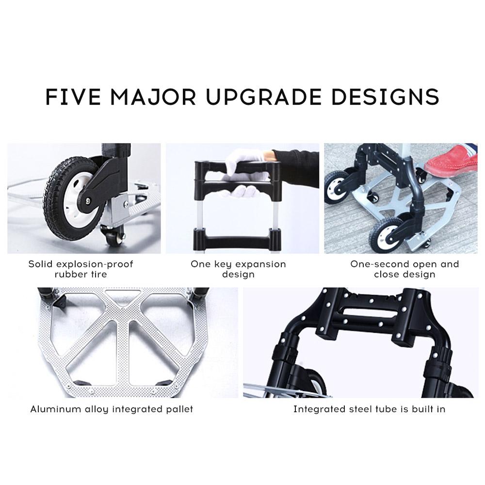 Xe đẩy giỏ hàng siêu thị, xe nâng cá nhân có thể điều chỉnh tay cầm