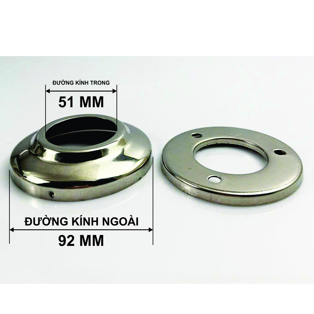 Combo Đế Và Nắp Chụp Kibath Inox 304 KB-983