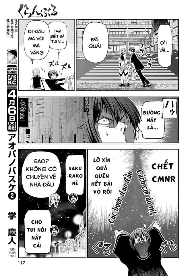 cô gái thích lặn - grand blue chapter 83 33
