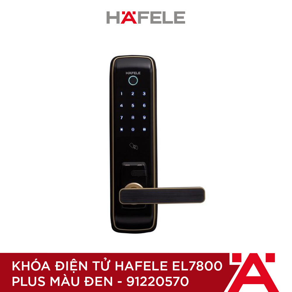 Khóa điện tử Hafele EL7800 plus (912.20.570) (Hàng chính hãng)