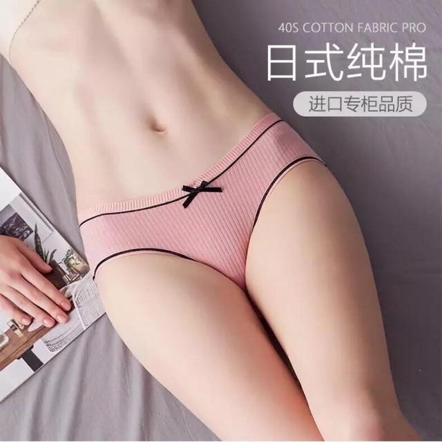 Combo 10 quần lót len tăm kèm nơ xinh xắn