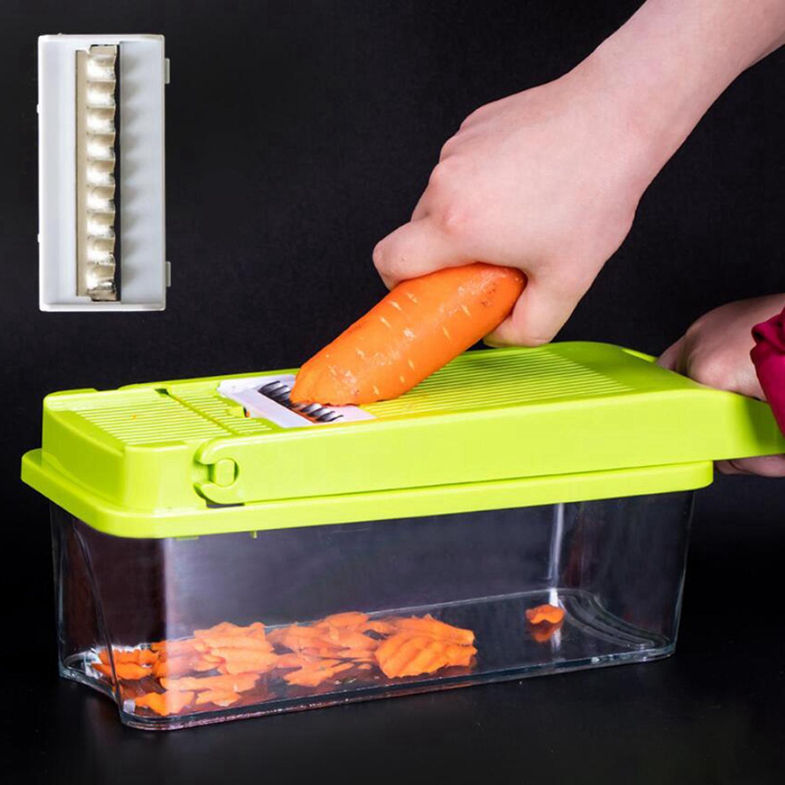 8 in 1 Vegetable Chopper for Salad Potato Food Chopper Kitchen Gadgets