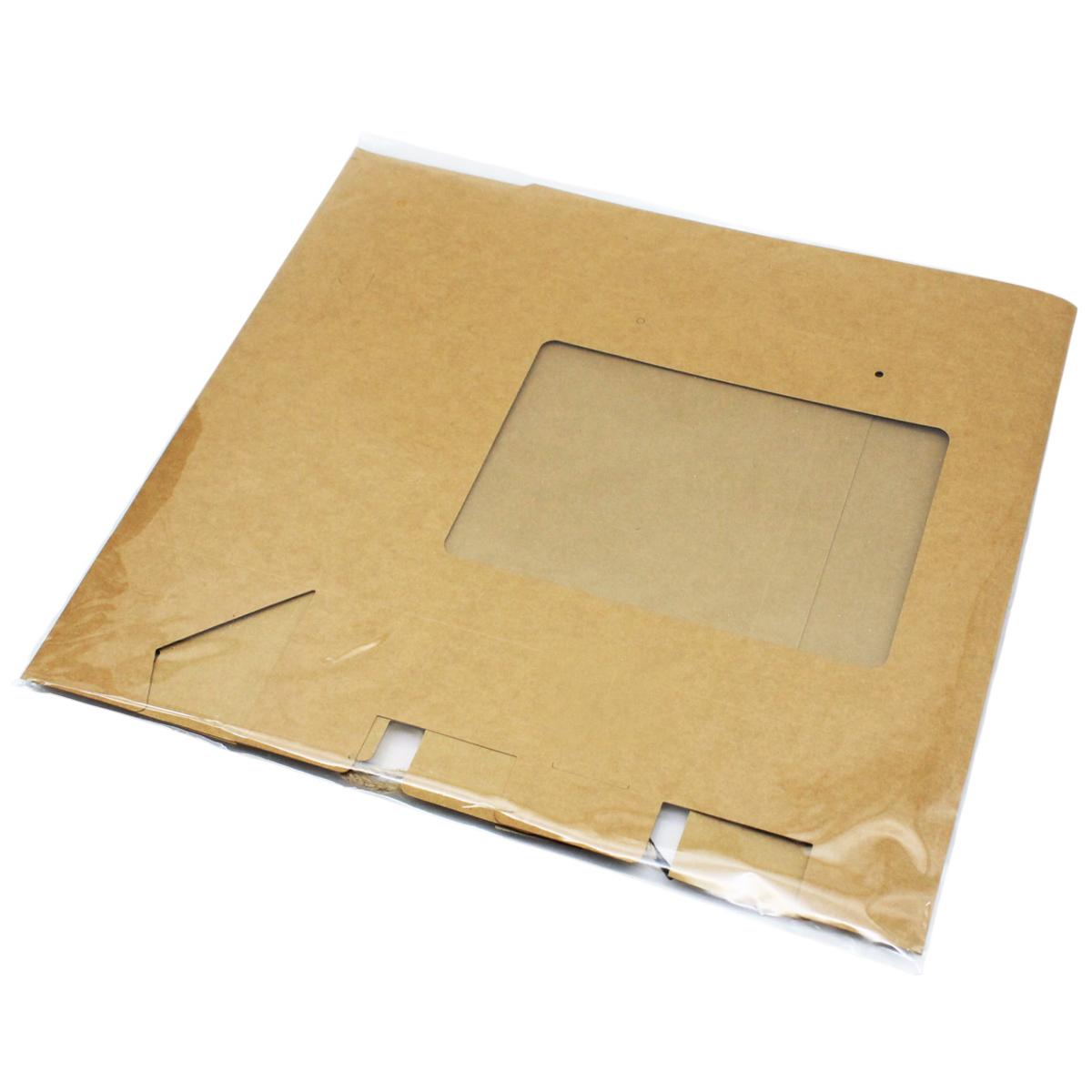 Hộp Xếp Kraft Quai Xách Kính - 28 x 21 x 10 cm - Linh Lan