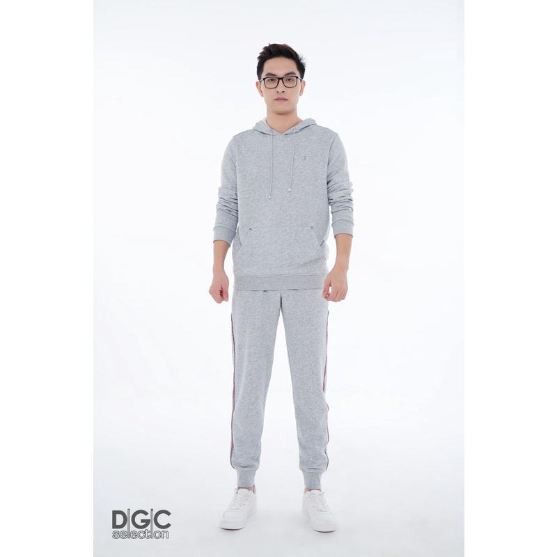 Áo hoodie Nam màu xám trắng DGC - WAHB2002M