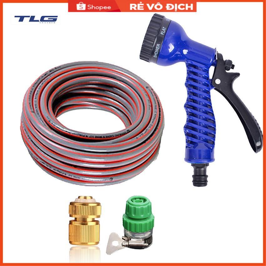 Bộ dây vòi xịt rửa xe, tưới cây, dọn dẹp nhà cửa 7-10m 206843