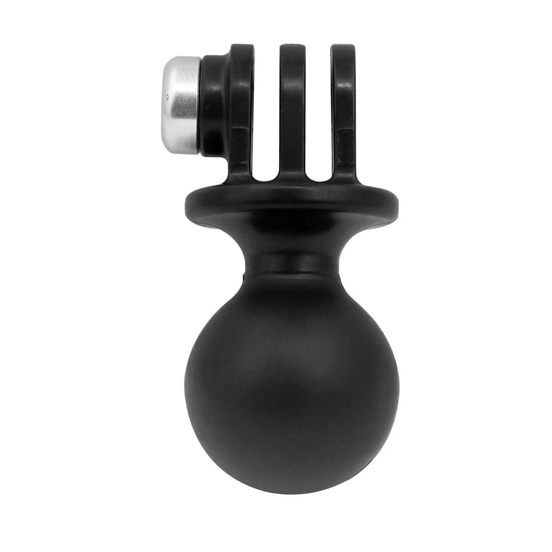 Bộ chuyển đổi cơ sở đầu ba chân ba chân 1 inch cho GoPro 360 độ xoay đầu bóng máy ảnh máy ảnh gắn giá đỡ