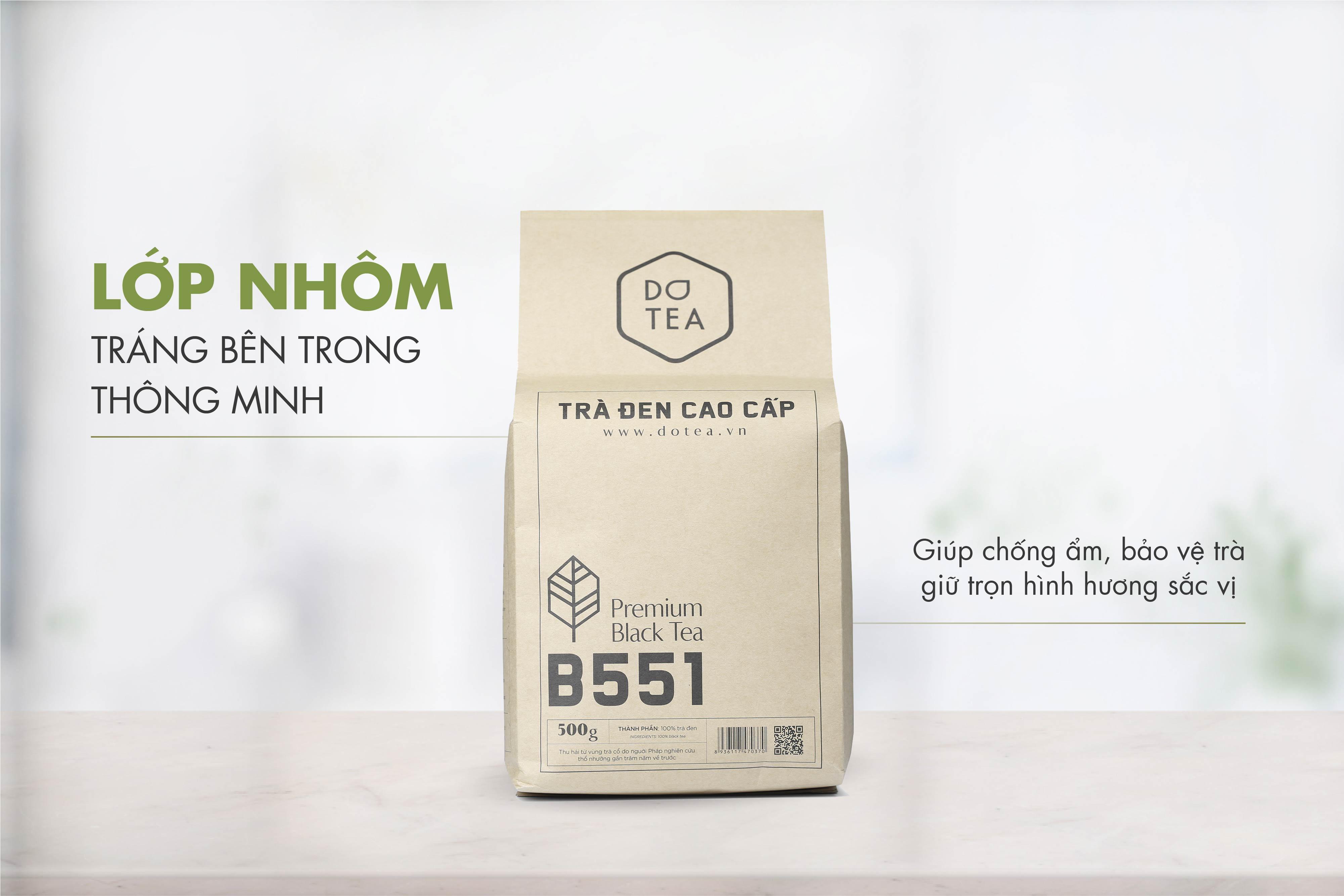 Trà Đen Cao Cấp Gói 500g - 100g