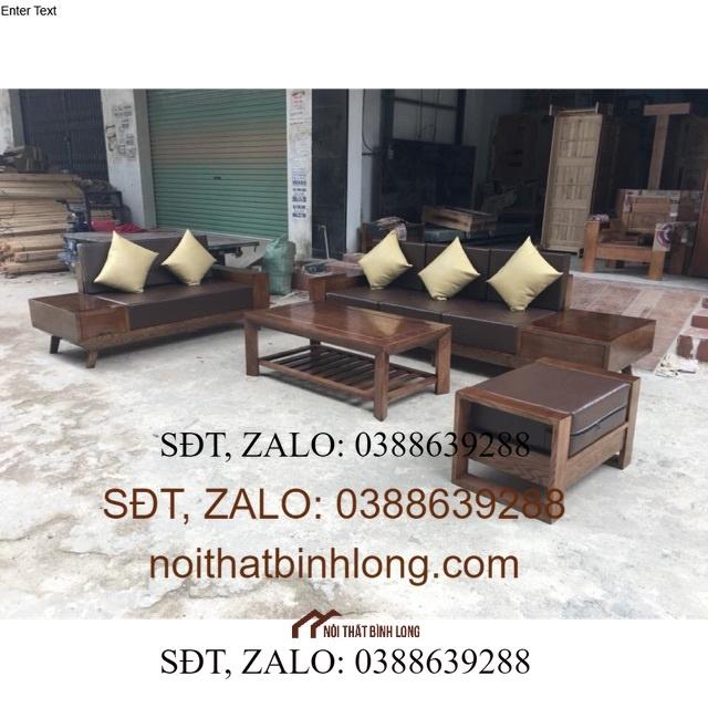 Sofa gỗ sồi G3