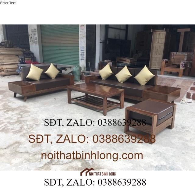 Sofa gỗ sồi G3