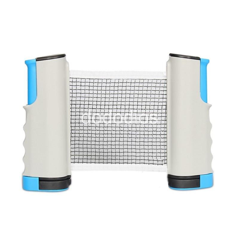 Combo 2 Vợt Bóng Bàn Tặng Kèm 3 Quả Bóng Bàn + Kẹp Trụ Lưới Bóng Bàn Rút Gọn Nhựa ABS 1,7m Chính Hãng dododios