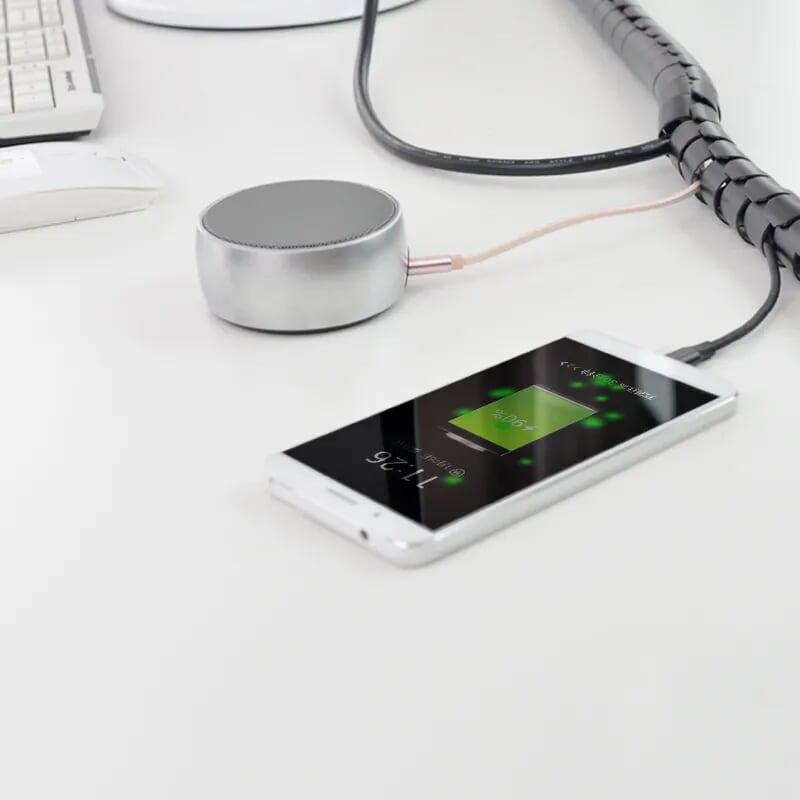 Ugreen UG30820LP121TK 5M màu Đen Dây ống xoắn PE bảo vệ cáp cao cấp - HÀNG CHÍNH HÃNG