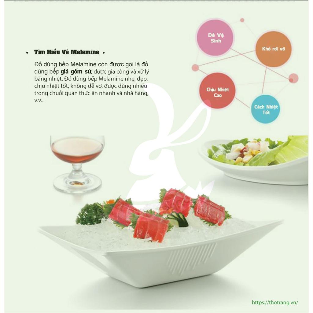 Tô nhám nhựa melamine có vân cao cấp Superware Thái Lan