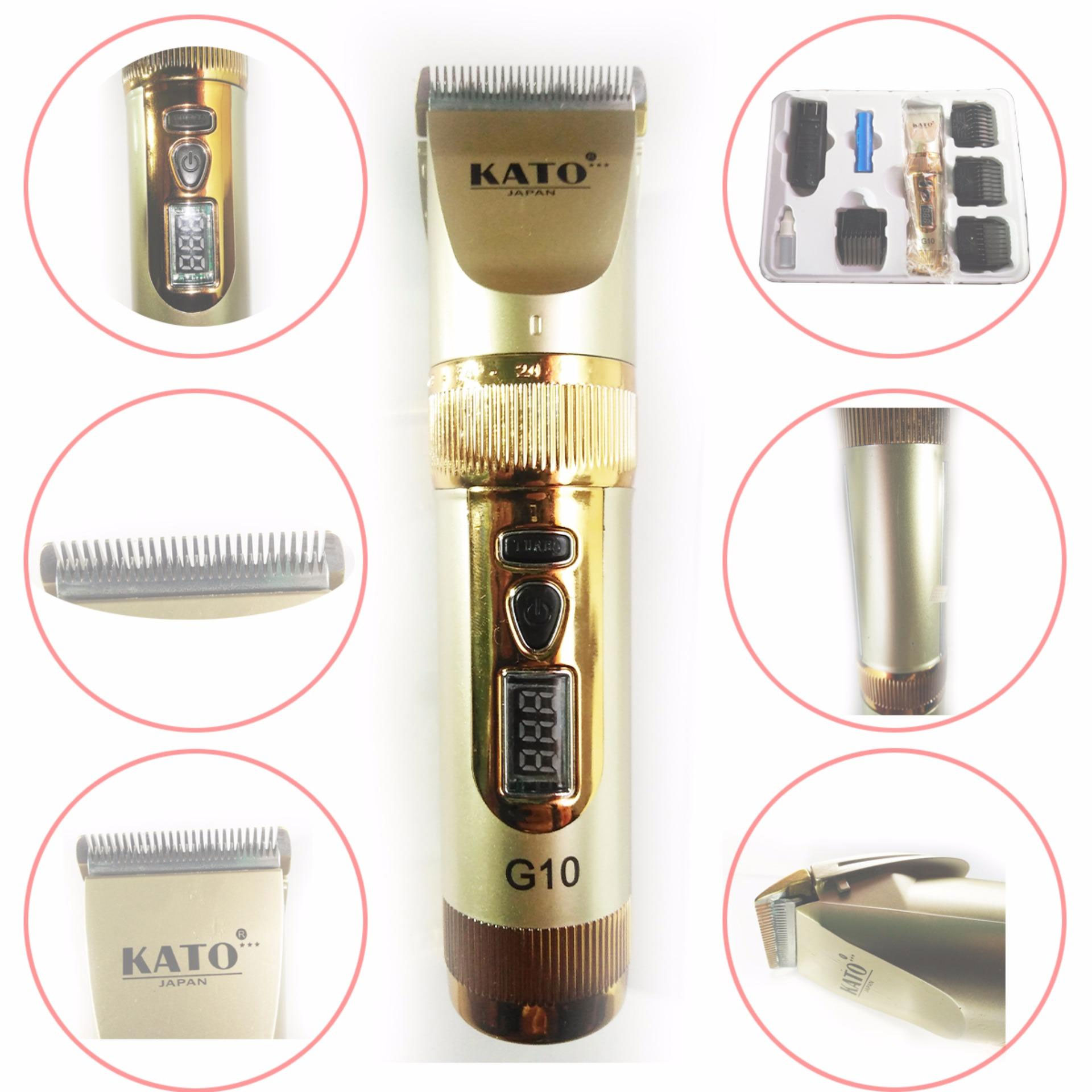 Tông Đơ Cắt Tóc Nhật Bản KATO G10  Máy Chạy CỰC ÊM