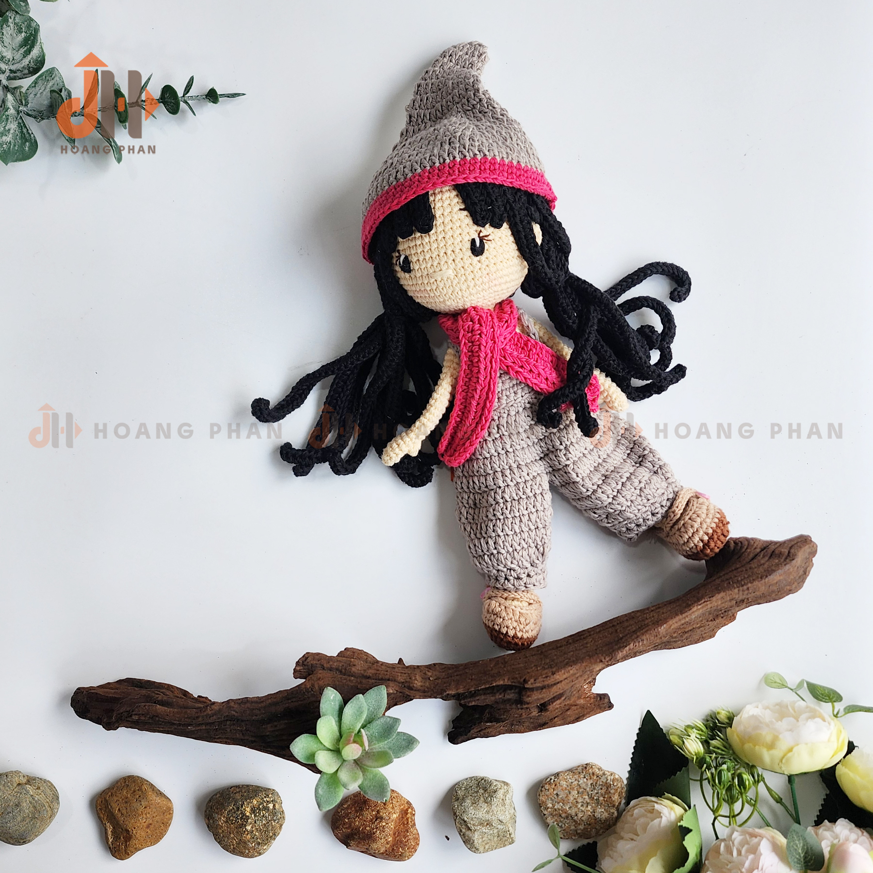 Búp bê móc len - Cô nàng Malala - Phiên bản 03