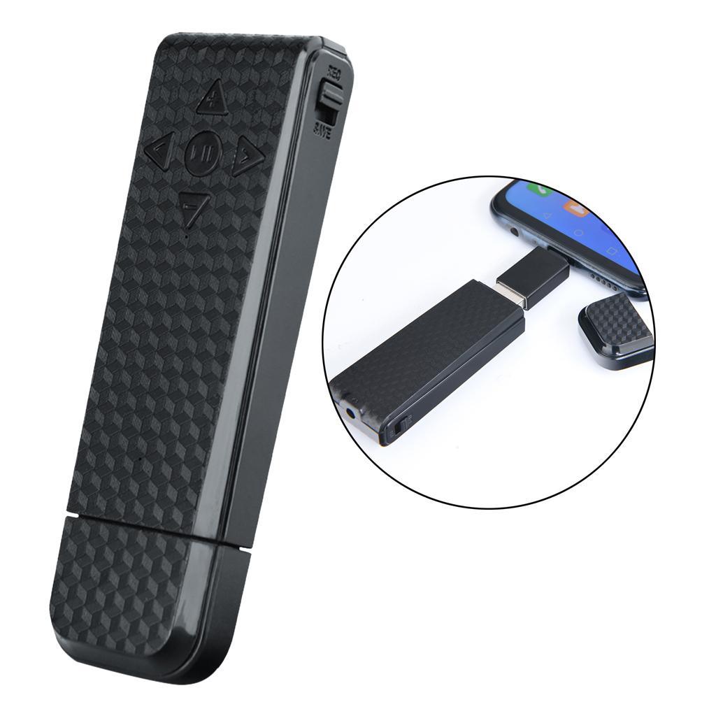 Mini USB Voice Activated Audio 32GB TF Card for Meetings