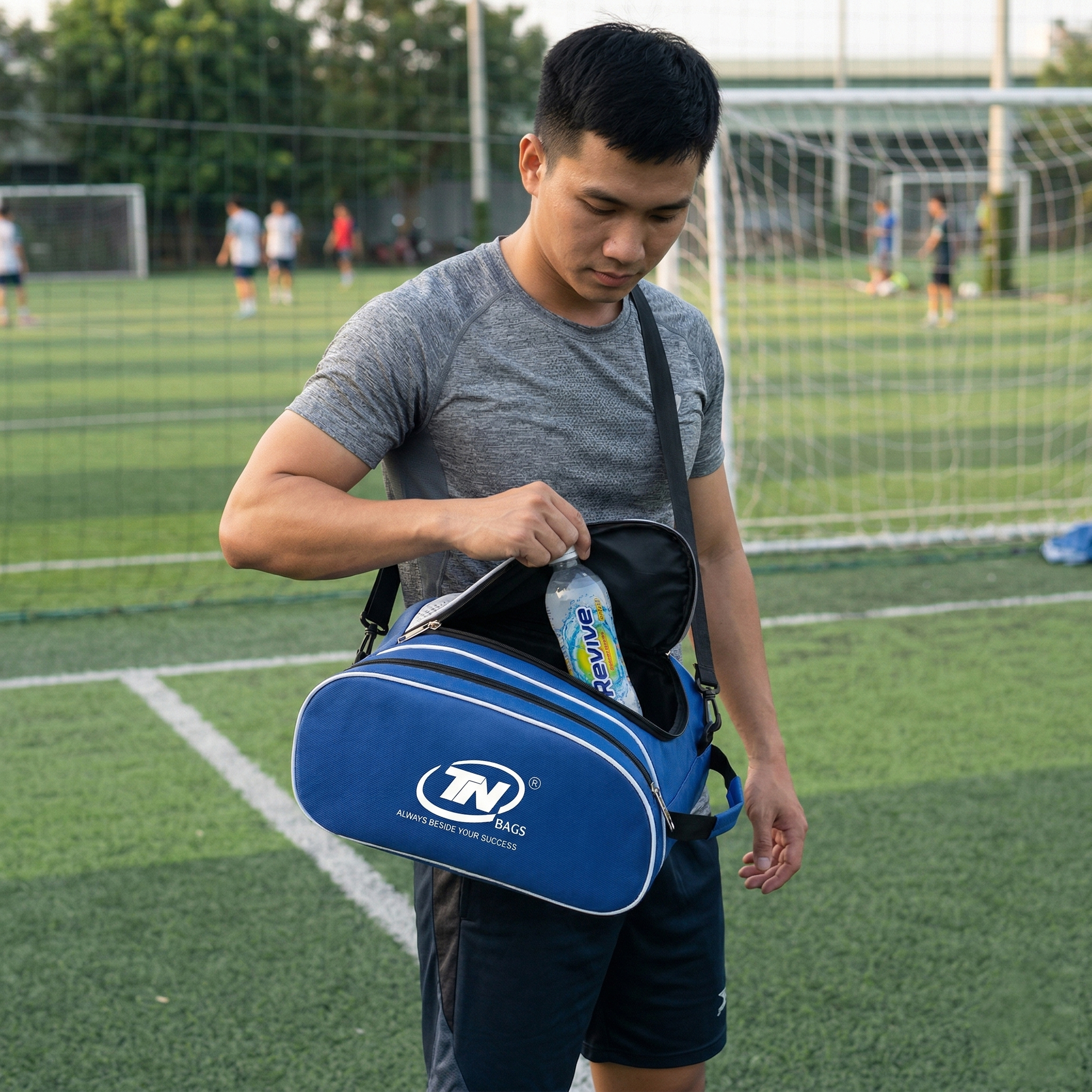 Túi đựng giày 2 ngăn cao cấp TN Bags – Túi thể thao chống nước tiện lợi bền đẹp phong cách TN.B 9003