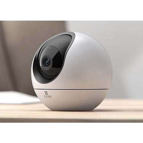 Camera Wifi Ezviz C6 4Mp (2K+) tích hợp AI, quay 360 độ, đàm thoại 02 chiều, phát hiện người, động vật-Hàng Chính Hãng