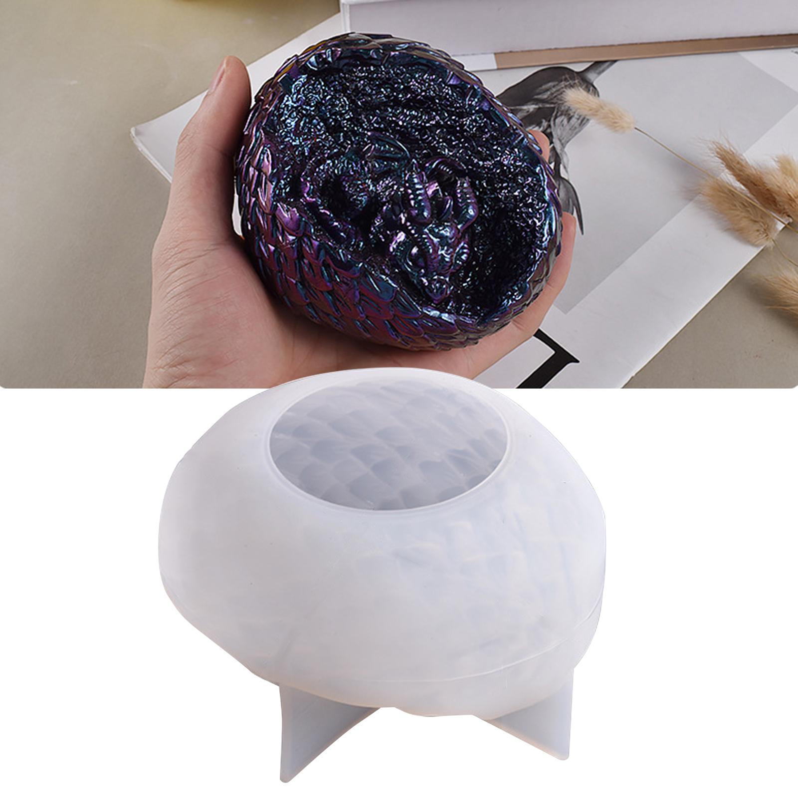 3D Dragon Egg Resin Casting Epoxy Model for Cake Decorating Handmade Soap