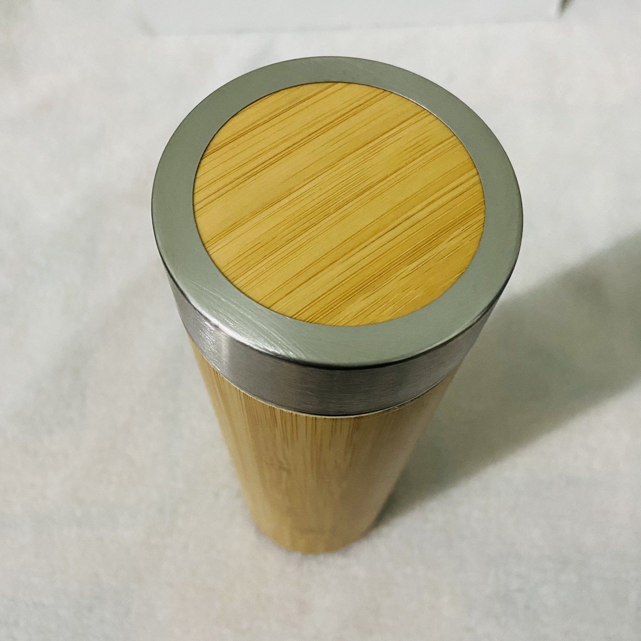 Bình giữ nhiệt vỏ tre 500ml