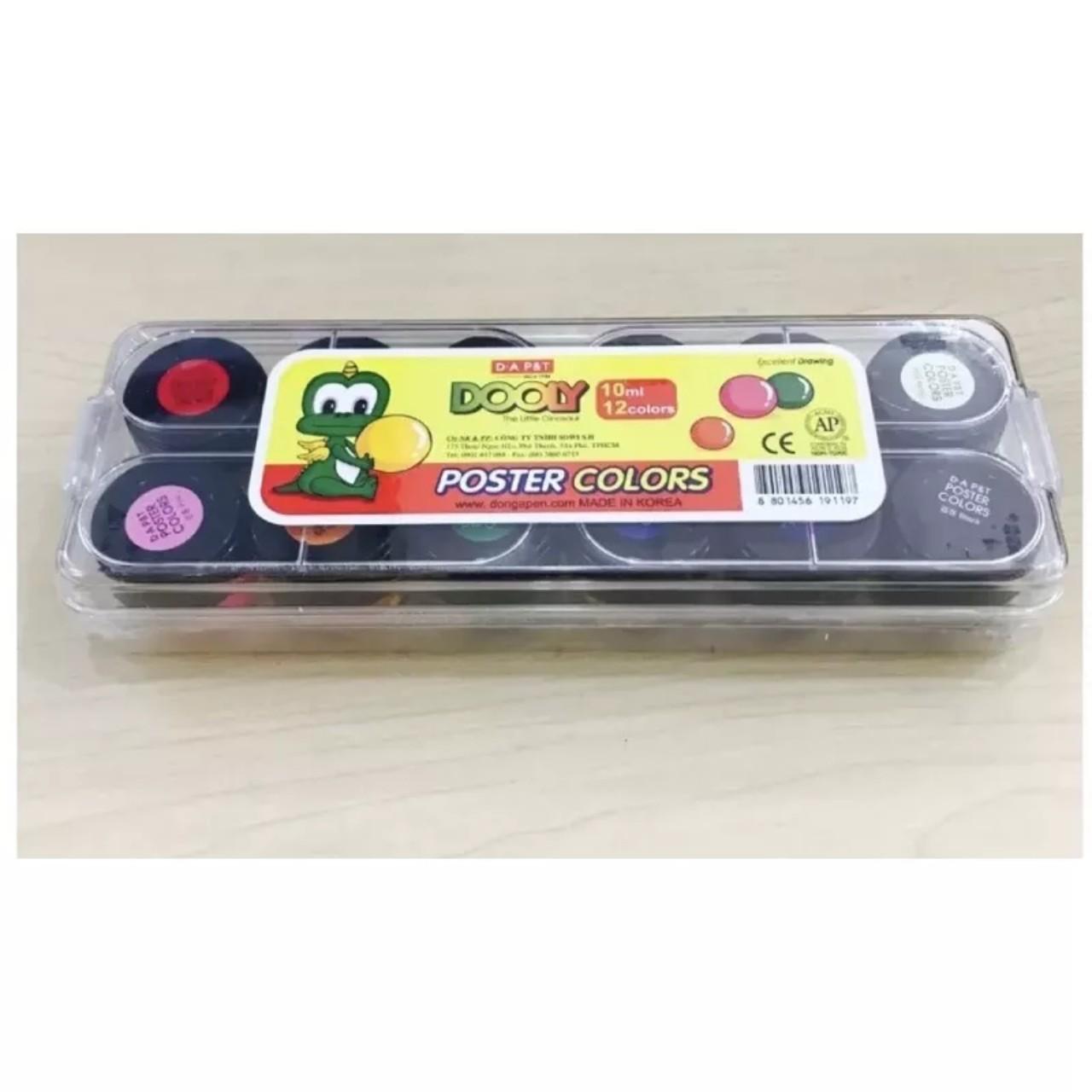 Màu Poster Dooly 12 màu 30ml