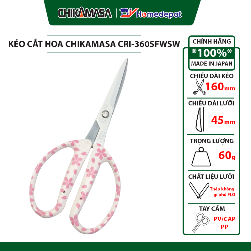 Kéo cắt cành cây Chikamasa CRI-360SFWSW