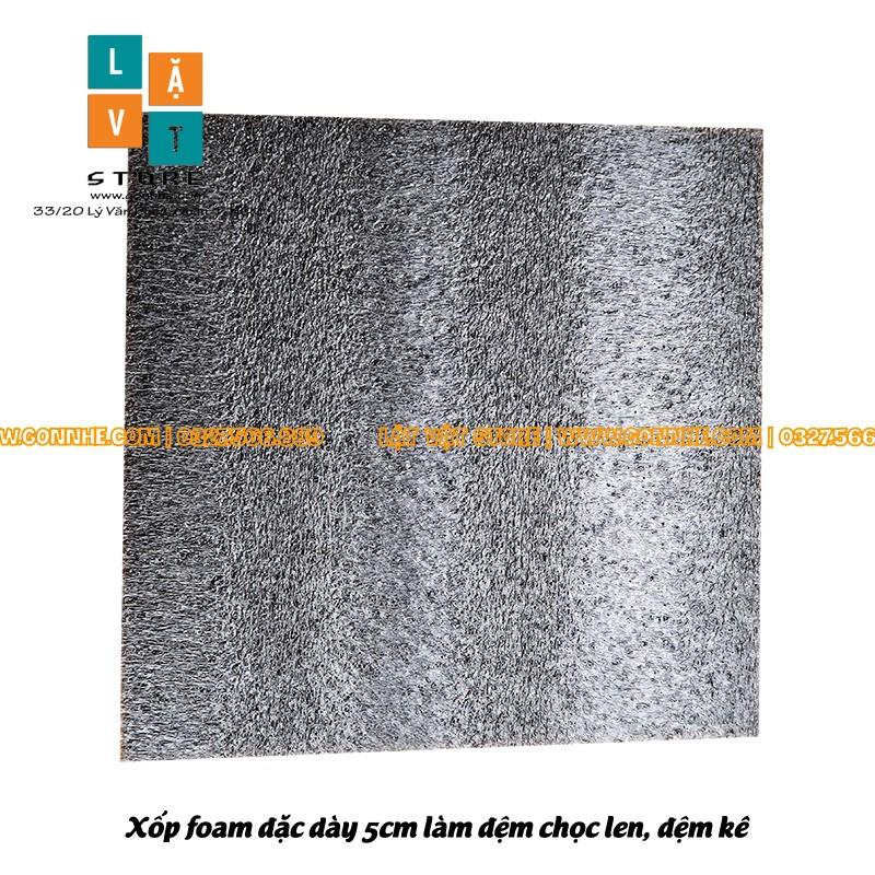 Miếng xốp foam đen đặc làm đệm chọc len, châm cứu, giữ kim - Có 2 kích thước