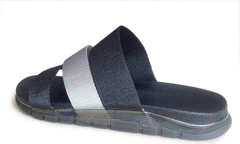 Dép nam 3 dây quai ngang vải dù êm chân D032