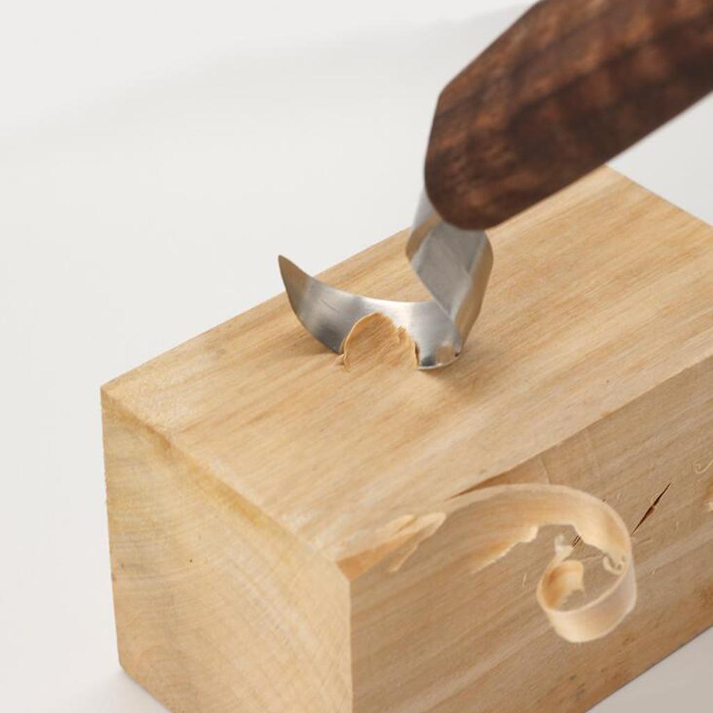 5/8pcs Wood Carving Tools Set Hook Carving Cutter Detail Cutter Oblique Knife Trimming Knife Cutter DIY Crafts Gifts for Beginners