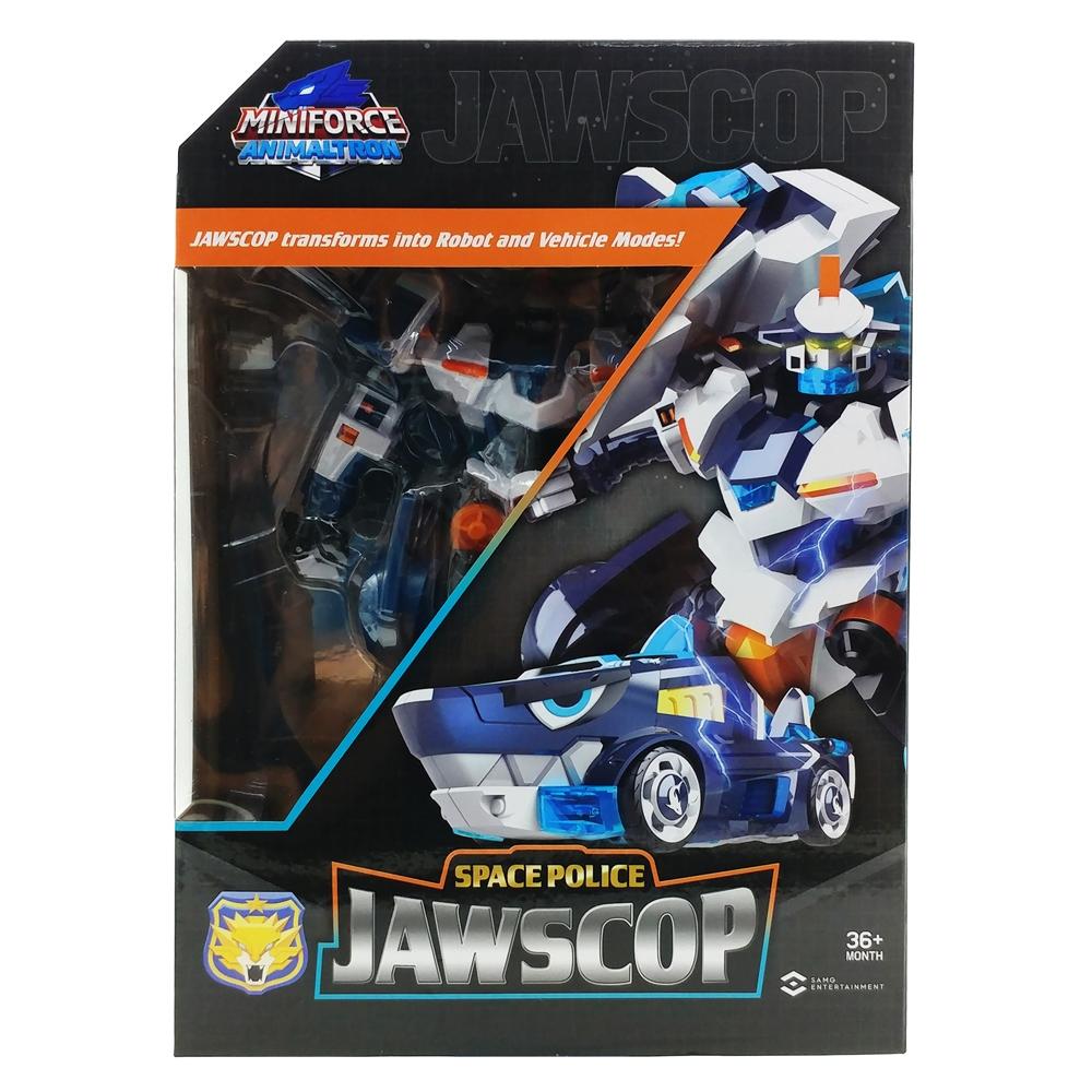 Đồ Chơi Mô Hình Siêu Robot Cảnh Sát Vũ Trụ Cá Mập Space Police JawsCop - Miniforce 309001