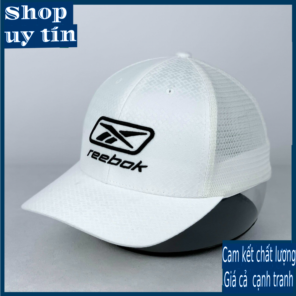 Freeship - MŨ/NÓN KẾT LƯỠI TRAI RE.BOK KIỂU DÁNG CƠ BẢN THỜI TRANG NAM NỮ CAO CẤP - màu trắng / màu đen