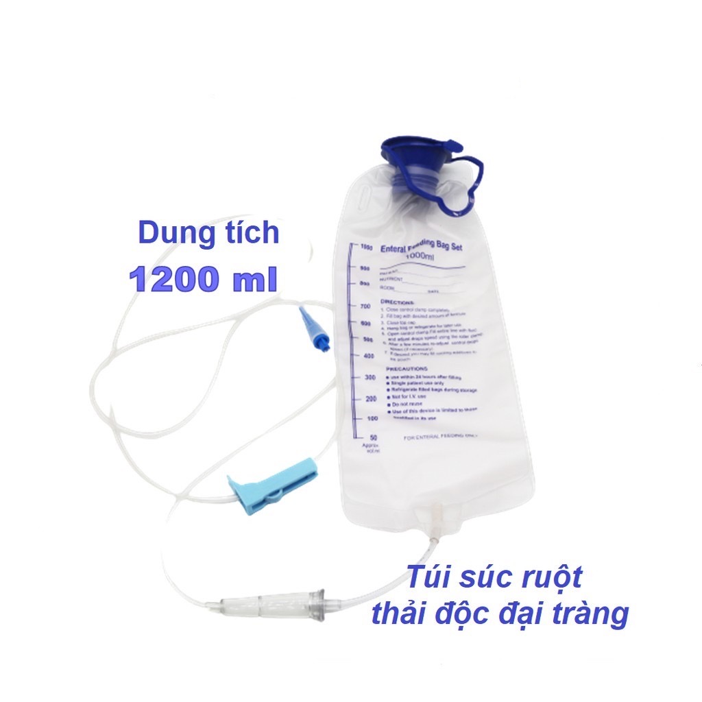 Bộ thải độc đại tràng bằng cà phê Enema (1 túi + 1dây nối)