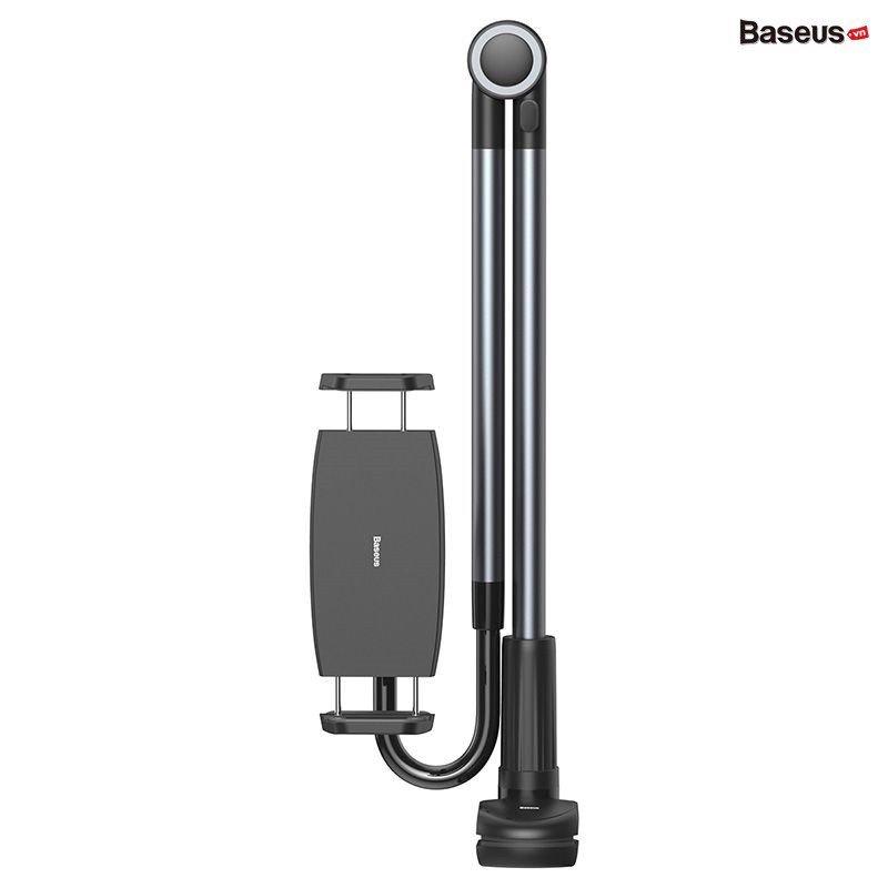 Bộ đế giữ điện thoại chân kẹp dùng cho iPad Baseus Otaku Life Rotary (Adjustment Lazy holder for 4.7 - 12.9 inches Smart- Hàng chính hãng.