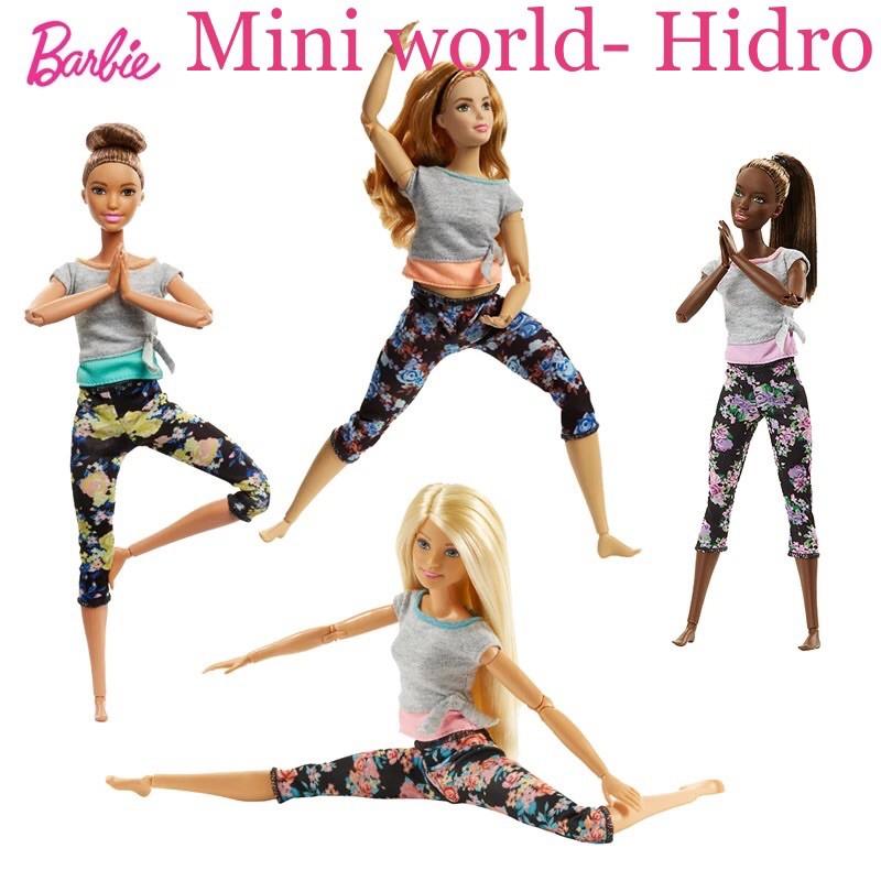 Set quần áo tập yoga dành cho búp bê Barbie chính hãng mới
