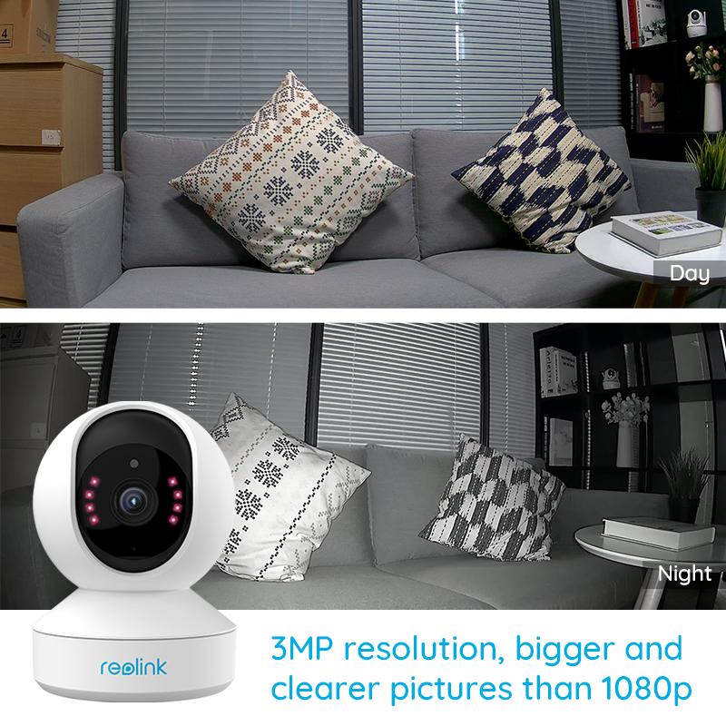 Reolink IP camera trong nhà wifi 3MP Super HD Pan