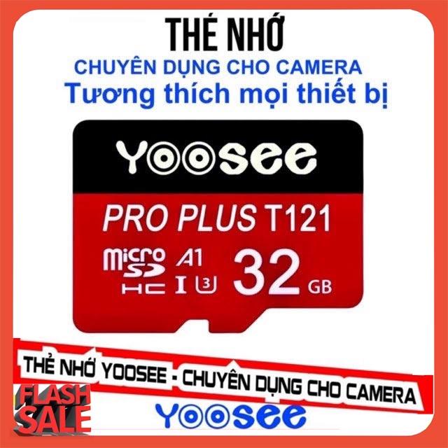 Thẻ Nhớ MicroSDHC Yoosee Pro Plus 64GB và 32GB A1 U3 4K R95MB/s W45MB/s - Chuyên Camera Và Điện Thoại