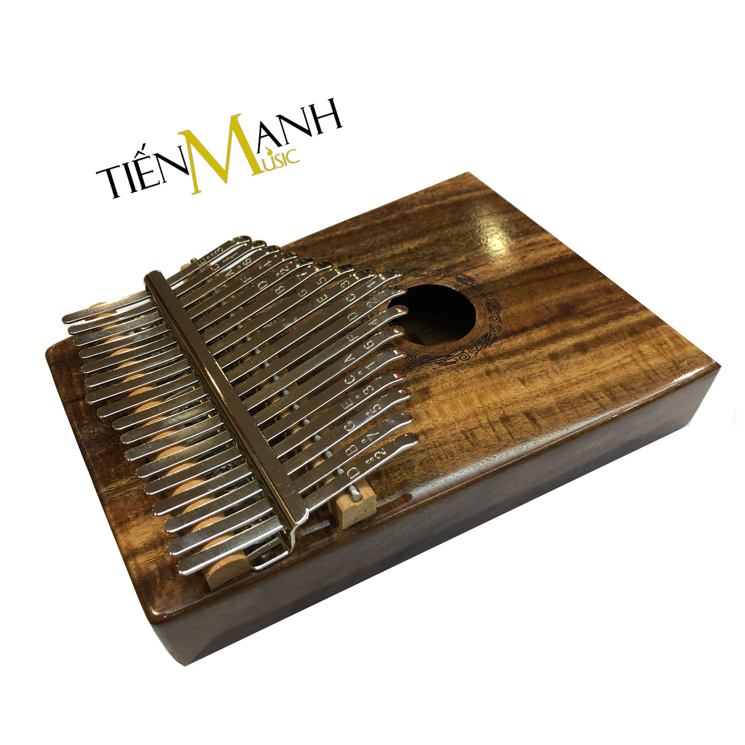 Đàn Kalimba 17 Phím Hluru KG-KO (Gỗ Koa) Hàng Chính Hãng KGKO - Kèm Móng Gẩy DreamMaker