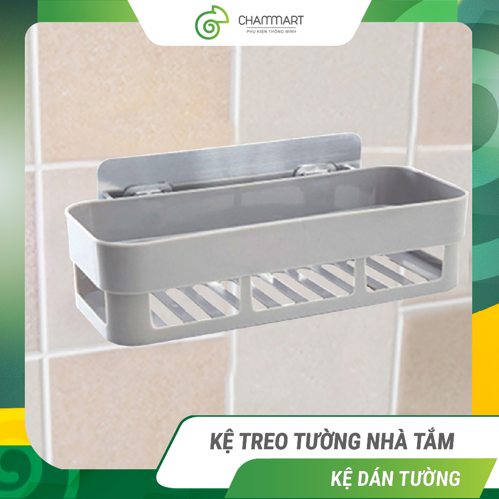 Kệ treo tường nhà tắm nhà bếp XIHONG kệ góc đựng đồ đa năng dán tường chịu lực không khoan đục lỗ