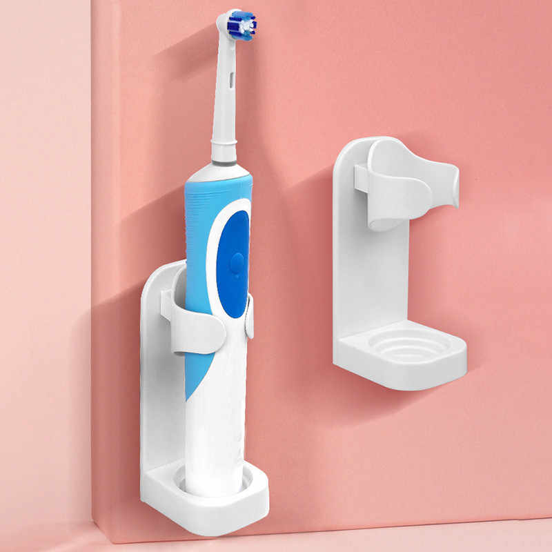 Giá treo kẹp máy đánh răng điện và máy cạo râu dùng miếng dính tường, cho các loại máy Oral B, Philips, Panasonic, Xiaomi… MIHOCO