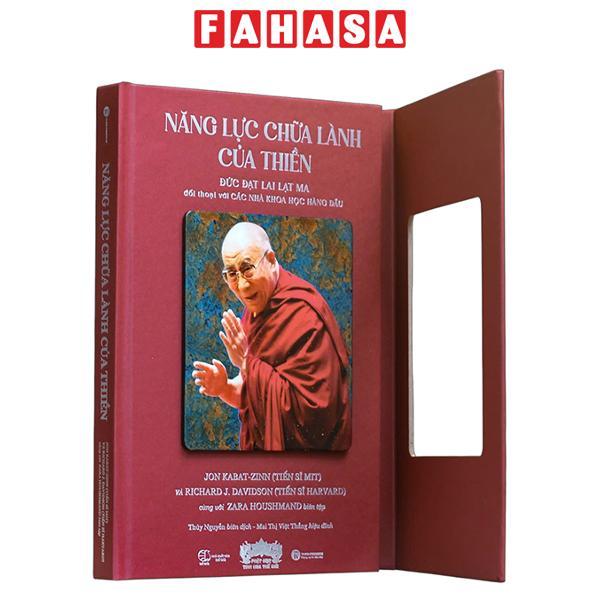 Sách - Năng Lực Chữa Lành Của Thiền - Đức Đạt Lai Lạt Ma Đối Thoại Với Các Nhà Khoa Học Hàng Đầu - Ấn Bản Đặc Biệt