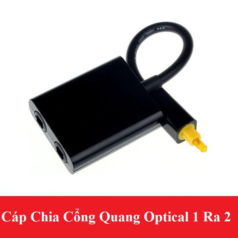 Cáp Chia Cổng âm thanh Quang Optical Từ 1 Ra 2 Cổng TosLink