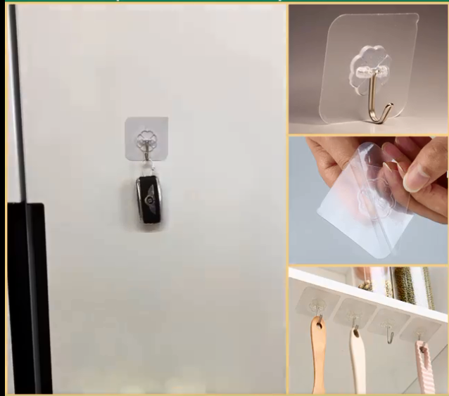 Móc dán treo tường tiện ích