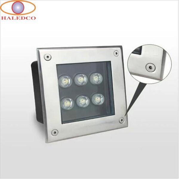 Đèn LED âm đất 6W HALEDCO IP67 chip Mỹ, nguồn Taiwan