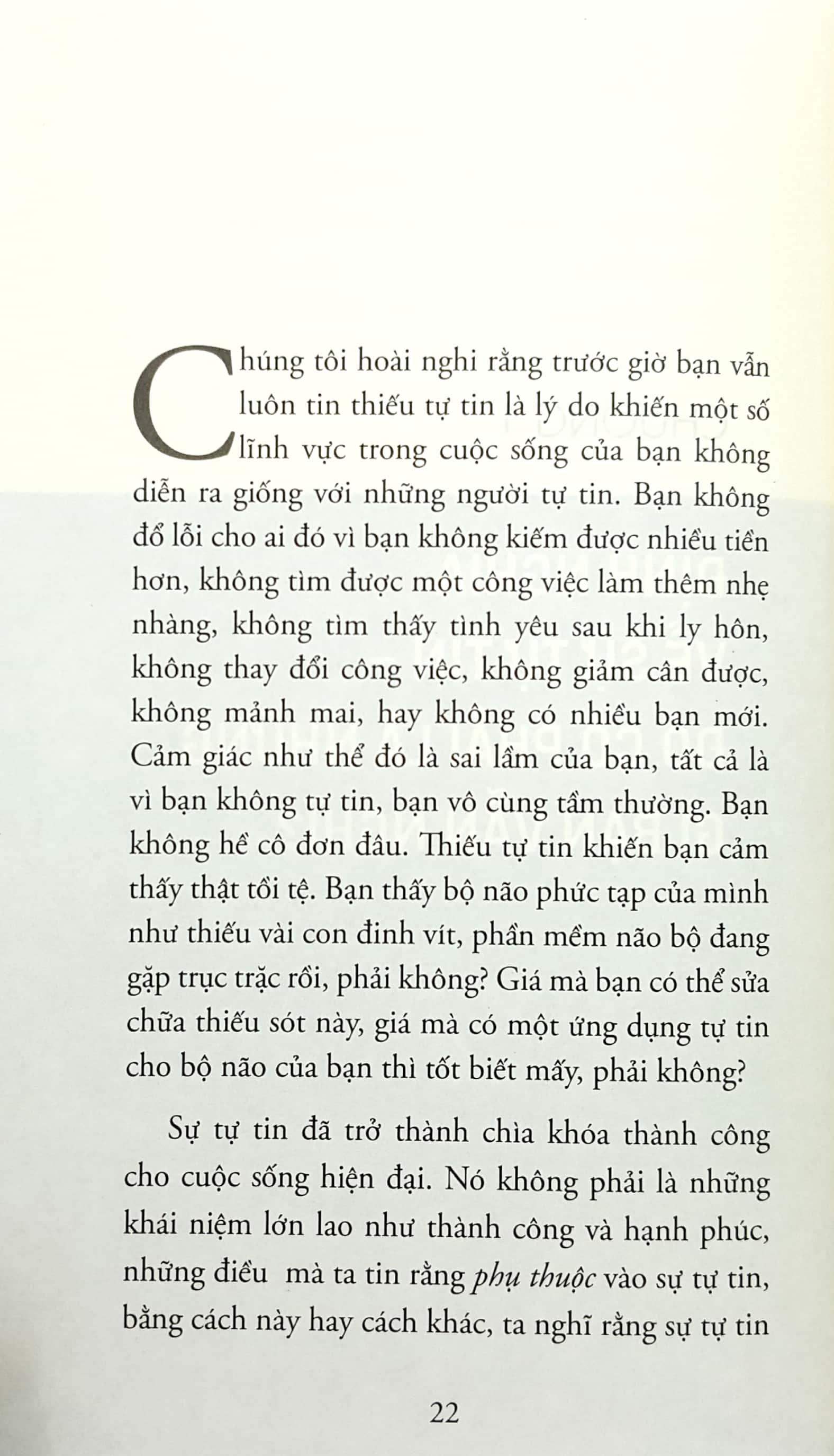 Real Confidence - Không Còn Cảm Giác Nhỏ Bé Và Bắt Đầu Trở Nên Can Đảm