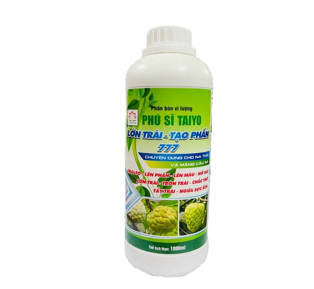 Phân bón vi lượng Papaya Lớn trái - Tạo phấn 777 1 lít Trái to - Lên màu - Tẩy trái