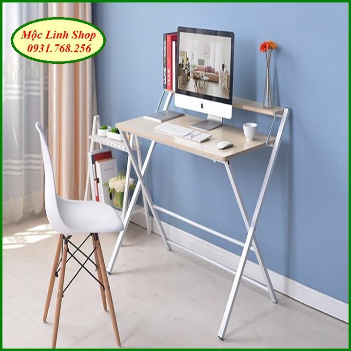 Bàn xếp 2 tầng Z2 80*51 - Bàn làm việc xếp gọn
