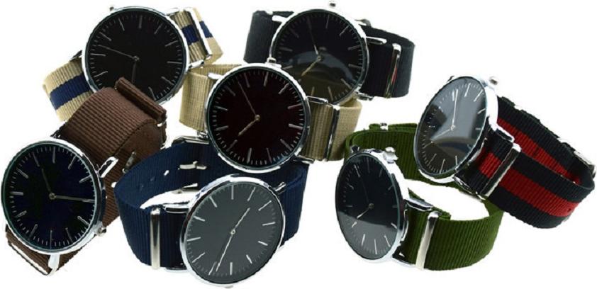 Đồng hồ thời trang nam dây vải PKHRGE064