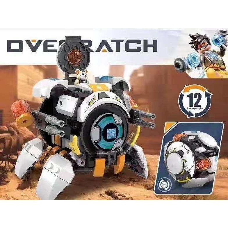 Đồ Chơi Lắp Ráp Kiểu LEGO Overwatch Wrecking Ball Mech Robot 10in1 HAMSTER 50029 Với 234 Mảnh Ghép